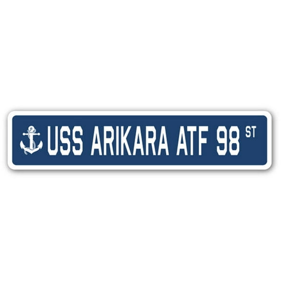 USS ARIKARA ATF 98 Street Sign us navy ship veteran sailor gift