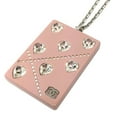 thumbnail image 1 of Pre-Owned CHANEL Chanel Plate Necklace Heart Pink Pla (Good), 1 of 3