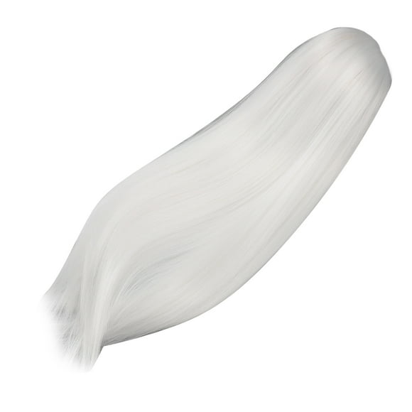 1/4 Doll Wig Soft Silk Trimmable Long Straight Doll Wigs for 7-8 Inch