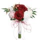 thumbnail image 1 of XmhyTop Ramo de dama de honor rojo, ramos de boda para damas de honor, ramos de novia para damas de honor, boda, ceremonia, aniversario, regreso a casa, 1 of 5