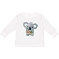 thumbnail image 3 of Inktastic Cute Koala Bear Boys or Girls Long Sleeve Toddler T-Shirt, 3 of 5