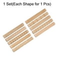 thumbnail image 3 of 10pcs Wood Clay Roller 15cm Wooden Pottery Tools Wood Grain Rollers Texture, 3 of 6