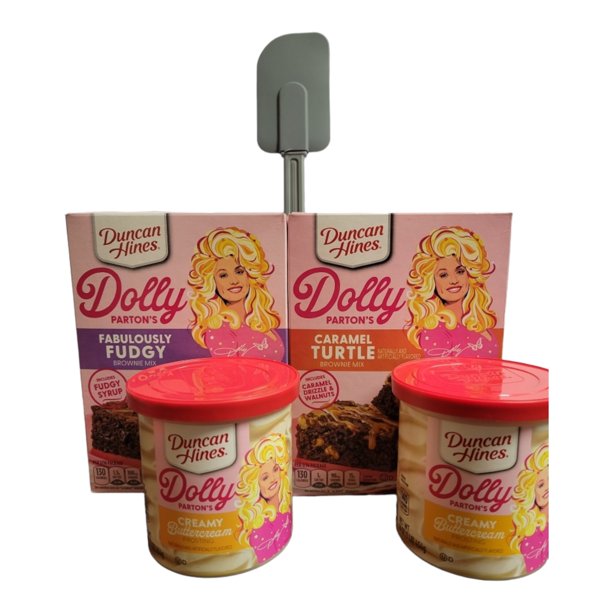 Duncan Hines Dolly Parton Brownie Bundle, 1 box 17.6 oz of Dolly