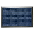 thumbnail image 2 of Rubber-Cal "Nottingham" Rubber Backed Carpet Mat - 4 x 6 feet - Blue Polypropylene Mat, 2 of 6
