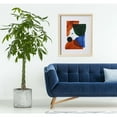 thumbnail image 6 of Creative Co-Op Abstract Geometric Print with Solid Wood Frame and Glass Cover, 6 of 6