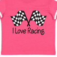 thumbnail image 4 of Inktastic I Love Racing Boys or Girls Toddler T-Shirt, 4 of 5