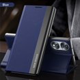 thumbnail image 1 of Funda de cuero con tapa magnética para teléfono Samsung, carcasa con soporte galvanizado para Galaxy A23, A53, A73, A33, 5G, A82, A13, A32, A22, A51 QYM unisex, 1 of 2
