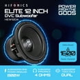 thumbnail image 2 of Hifonics 4 Pack ELITE 12" Subwoofer, Dual Voice Coil Car Audio Speaker, 1600W, 2 of 4