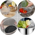 thumbnail image 4 of Draining Basket Silver 1Pcs 7.00X3.93X2.95in, 4 of 8