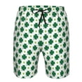 thumbnail image 3 of Logiee St. Patrick’s day Print Mens Swim Trunks Quick Dry Board Shorts,Breathable Hawaii Beach Shorts Swimwear Bathing Suits-XX-Large, 3 of 6