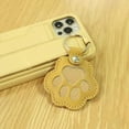 thumbnail image 3 of Pet Memorial Keychain Keepsake Handmade Leather Pet Hair Holder for Decorating Home Living Room, 3 of 5