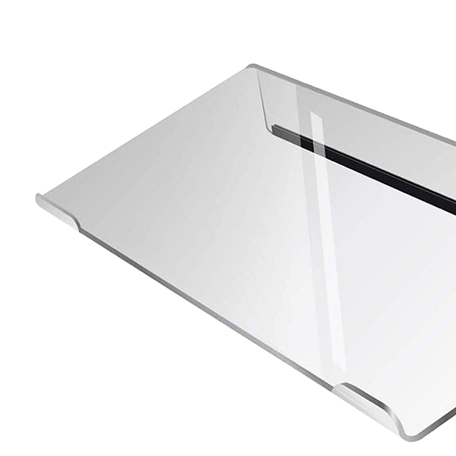 PETSOLA Acrylic Keyboard Holder, Computer Keyboard Stand, Acrylic Tilted Keyboard Holder Tilt PC Keyboard Stand Riser for Home Office