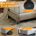 thumbnail image 6 of BUTORY 4PCS Bed Risers 4 Inch Heavy Duty, Furniture Risers with Durable Plastic, Oversized Bed Lifts Risers Support up to 5,000 LBS for Sofa, Bed Frame, Tables, Couches, 6 of 8