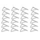 thumbnail image 4 of Table Cover Clamp, 24Pcs Wavy Design Stainless Steel Tablecloth Clips for Buffets for Restaurants for Parties for Families ANGGREK Otros, 4 of 8