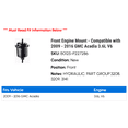 thumbnail image 2 of Front Engine Mount - Compatible with 2009 - 2016 GMC Acadia 3.6L V6 2010 2011 2012 2013 2014 2015, 2 of 2