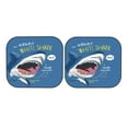 thumbnail image 7 of Naloa Great White Shark 2 Piece Foldable Car Sun Shades, Car Windshield Sunshade, Front Window Sunshade for Car, Truck, SUV - Large, 7 of 7