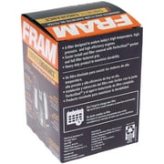 FRAM Synthetic Endurance Premium Oil Filter, FE8A, 25K Miles, Replacement Filter for Selected Vehicles