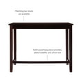 thumbnail image 5 of Linon Cessford Counter Height Pub Table, 36" Tall, Dark Walnut, 5 of 13