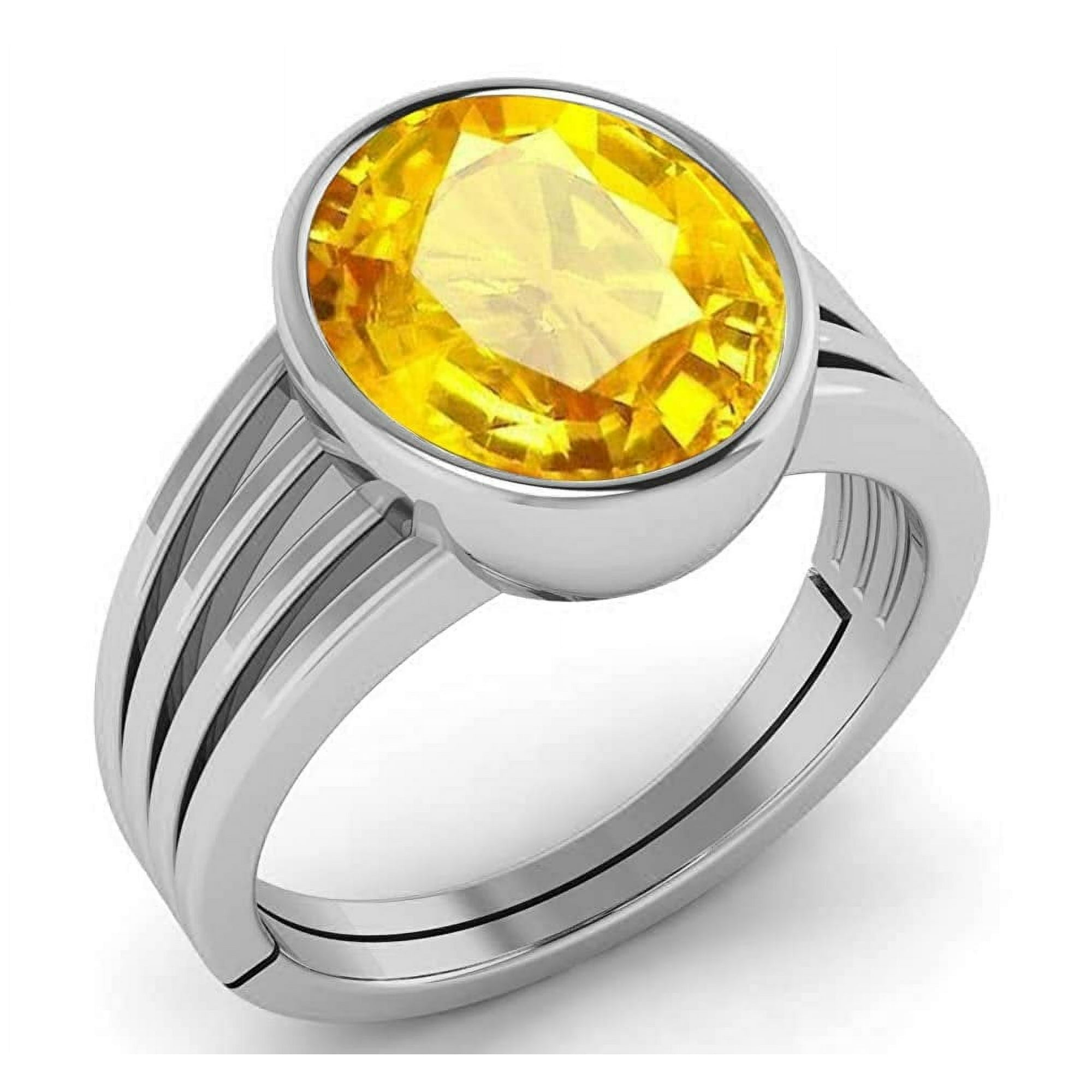 Original yellow sapphire ring outlet