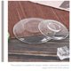 thumbnail image 3 of Accesorios para barra, platillo de vidrio, redondo, transparente, para café, aperitivos, platos pequeños, bandeja de té, 2 unidades, 3 of 6