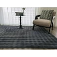 thumbnail image 3 of GLORY RUGS Area Rugs Bubble Soft Faux Rabbit Fur Rug 8x10 Polar Gray Plush Carpet Shag Cozy Fluffy Rug Non Slip Rugs, Machine Washable Shaggy Area Rug Bedroom Living Room and Dining Room., 3 of 5
