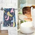 thumbnail image 6 of Coolnut Anime Mermaid Patterned Hand Towels 2 PCS, Cotton Bath Towel for Drying Face Hands Body Decorative Water Absorbent Lightweight Towels for Bathroom Ktichen Travel Gym, 16"x28", 6 of 6