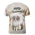 thumbnail image 2 of Happy Anniversary Ragdoll Celebrates Wedding Love Family Party All Over Print 3D Shirt Unisex Merch Cat Lover Kitten Owner Gifts Idea - 01015, 2 of 6