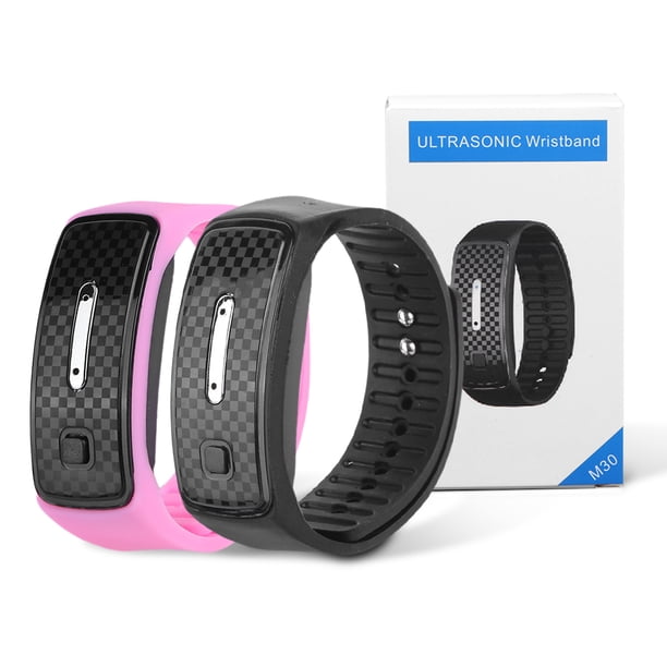 Banda Repelente Mosquitos Pulsera Ultrasónica para 2 Uds. Adultos Y