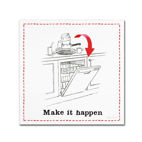 Trademark Fine Art 'Home Improvement V' Canvas Art by Myles Sullivan
