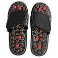 thumbnail image 5 of Zapatillas de reflexología, terapia magnética, masaje, culturismo, estimulación de puntos de acupuntura, zapatos negros de Tai Chi, tallas 40-41, 5 of 5