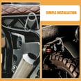 thumbnail image 3 of NUOLUX 4Ud Accesorios De Modificación Para Motocicleta Resortes De Asiento Resistente Color Plata, 3 of 8