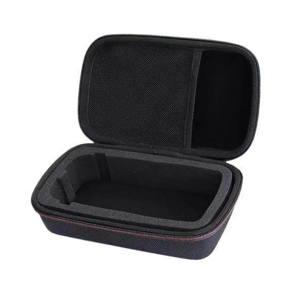 KLKCMS Sac de Rangement Rigide Multimètre avec Fermeture Éclair Antichoc Testeur Portatif Sac de Voyage Poche en Filet pour F15B+ Bord Noir