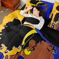 thumbnail image 4 of Castle Fairy Teens Black Girl Twin Bedding Sets,Romantic Fashion Bedding Comforter Set, 4 of 8