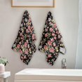 thumbnail image 4 of Lovely Flower Spring Hand Towels 2 PCS, Kitchen Towel Ultra Soft and Highly Absorbent,Decorative Fingertip Face Towel for Bathroom Hotel, 28.3"x 14.4", 4 of 5
