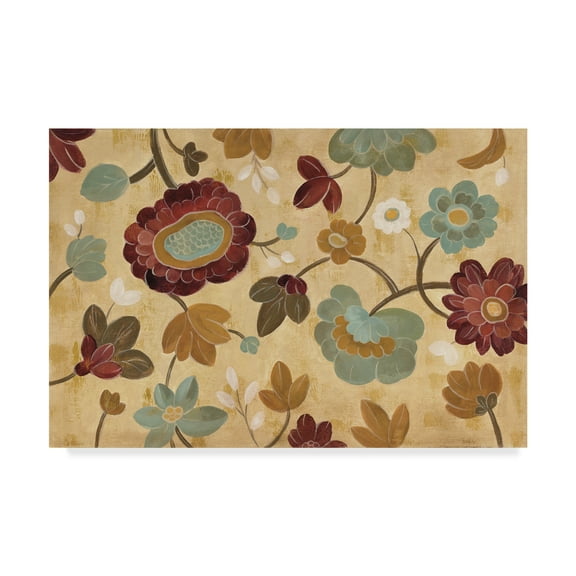 Trademark Fine Art 'Arts and Crafts Garden I' Canvas Art by Silvia Vassileva