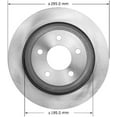 thumbnail image 3 of Bendix Premium Brake Rotor - PRT6052, 3 of 3