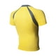 thumbnail image 3 of pstuiky camisetas de hombre, Camisa informal de manga corta con cuello alto y botones para hombre, color liso camisas casuales para hombre xxl, 3 of 3