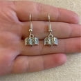 thumbnail image 6 of SUSHANG Earrings Books Earrings Books Retro Books Book Earrings Season of Graduation Friendship Earrings, 6 of 8