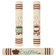 thumbnail image 2 of Coffee Themed Kitchen Appliance Covers Set Proof Microwave Oven & Refrigerator Handle Protectors, 2 of 8