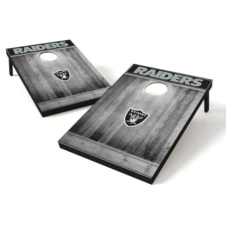 Wild Sports NFL Licensed Cornhole Board Set 2x3 - 8 premium bean bags included