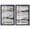 Black Frame, variant on Stratified Slice Duo Shadowbox Print Abstract Wall Decor Set by Art Remedy, Black Frame, 16 x 24