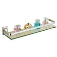 thumbnail image 1 of Estante de baño de vidrio templado, estante de pared de ducha 40127 cm, estante para baño, 1 of 1
