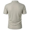 thumbnail image 2 of Active Shirts Mens Waterproof T-Shirts Lightweight Breathable Quick Dry Sun Protection Shirt Casual Gym Tops, 2 of 5