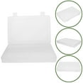 thumbnail image 1 of Raindrops 2Pcs Money Organizer for Cash Transparent Plastic Box for Document and File Storage, 1 of 8