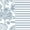 Jacobean Dusk Blue, variant on Lightweight Reversible Quilt Sets in Dusk Blue Jacobean Patterned Coverlet for Twin/Twin-XL Size Beds by Comfort Canopy