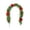 D, variant on Patriotic Garland Outdoor, Vibrant Red Berries Artificial Christmas Swag Garland, Cross Season Harvest Thanksgiving Dining Table Runner Decoration, 1pc Pine Rattan