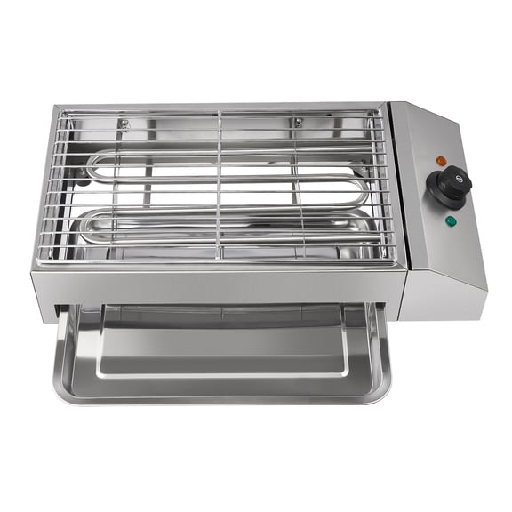 Electric BBQ Grill Portable Smokeless Griddle Barbecue Plate Indoor/Outdoor
