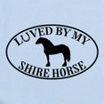 thumbnail image 2 of CafePress - Shire Horse Body Suit - Baby Light Bodysuit, Size Newborn - 24 Months, 2 of 4