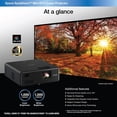 thumbnail image 2 of Epson EpiqVision Mini EF11 Laser Projector, 3LCD, Portable, Full HD 1080p, 1000 lumens Color Brightness and White Brightness,Built-In Speaker, Compatible with Roku, FireTV,Chromecast,Playstation,Xbox, 2 of 5