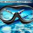 thumbnail image 5 of Swim Goggles No Leaking Anti-Fog Pool Goggles Swimming Goggles for Adult Men Women Youth, UV Protection 180° Clear Vision, 5 of 5